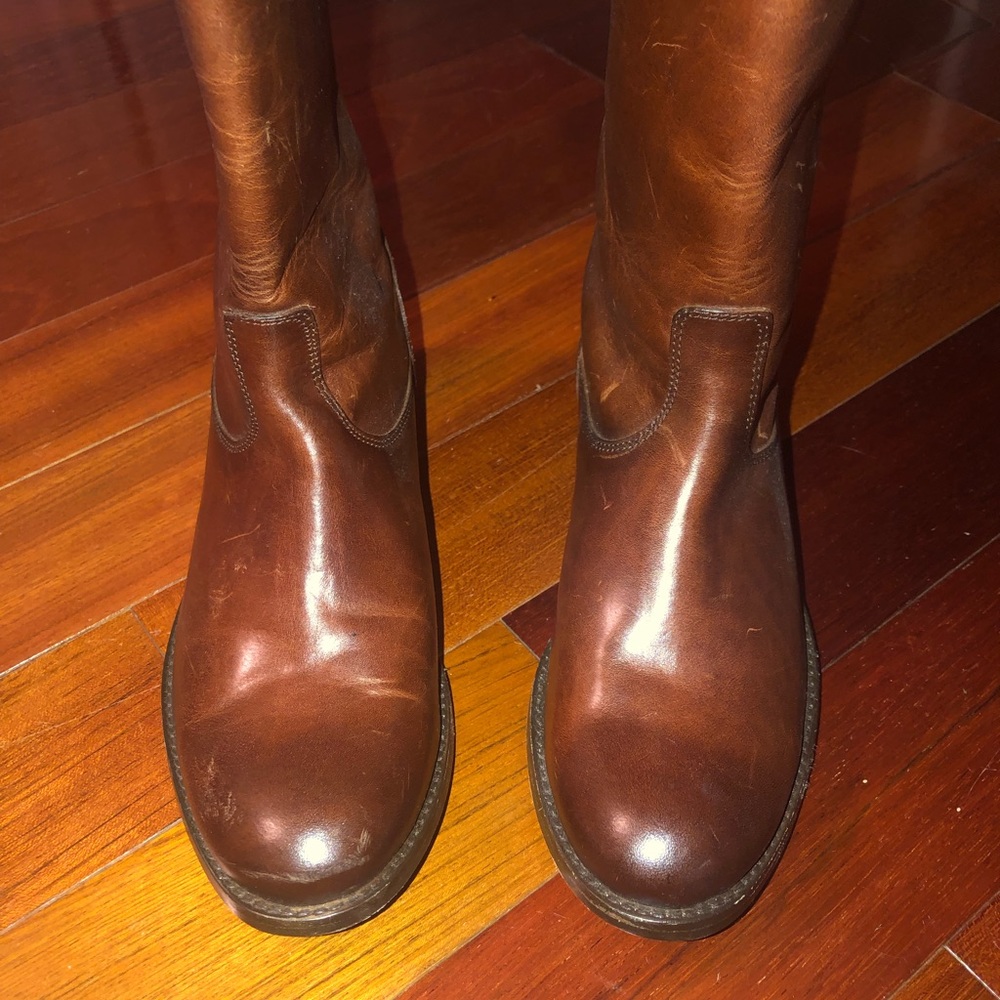 Frye Brown Leather Boots